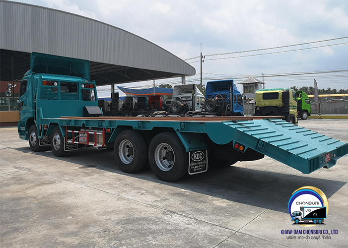 Hino S700 กระบะท้ายลาดบรรทุก 12 ล้อ